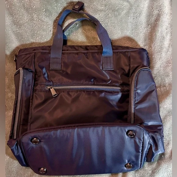 Lug Bustle Convertible Tote Bag in Indigo Blue - Picture 7 of 11